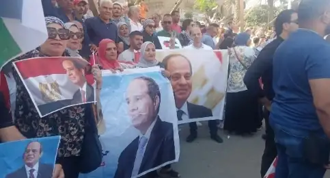 testمظاهرات في مصر لتفويض السيسي